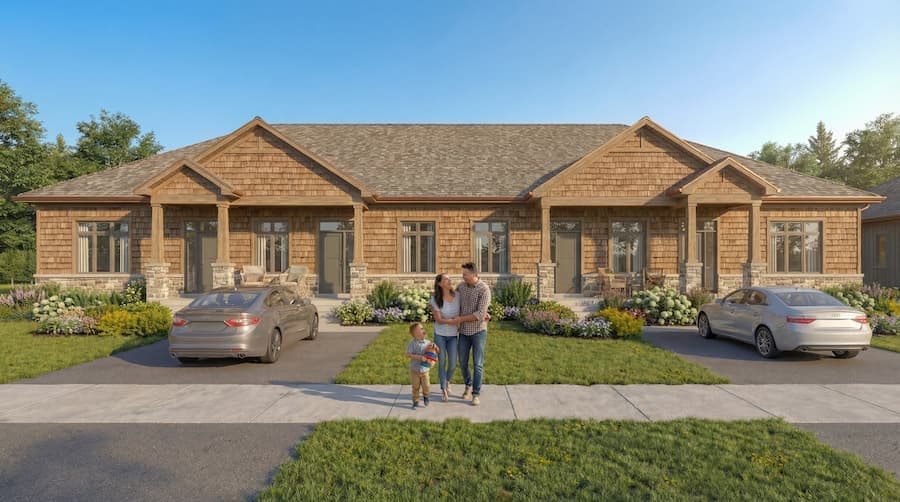Beautiful bungalows in Barry's Bay, Ontario