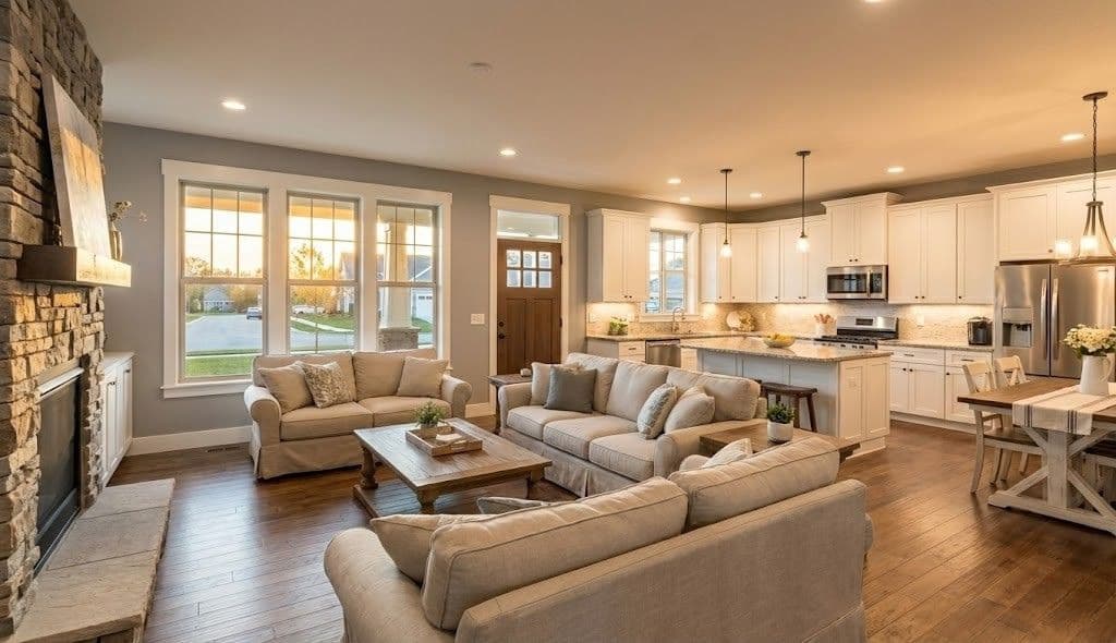 Modern Interior - Living Room Design 1