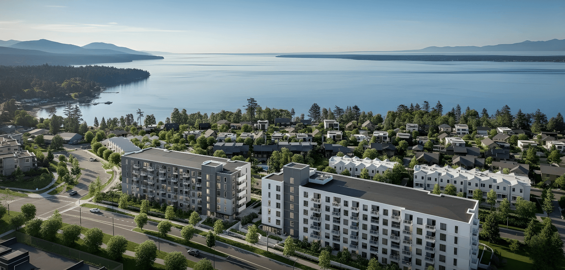 Elegant living community interior with modern design